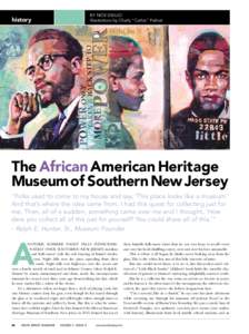 BY NICK DIULIO Illustrations by Charly “Carlos” Palmer history  The African American Heritage