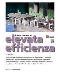 elevata efficienza Stampi lamiera ad 12