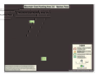 Mountain Goat Hunting Area[removed]Naches Pass  Norse Peak Wilderness  Legend