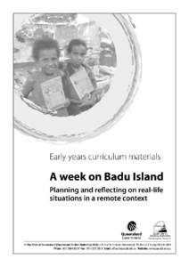 Case study: A week on Badu Island