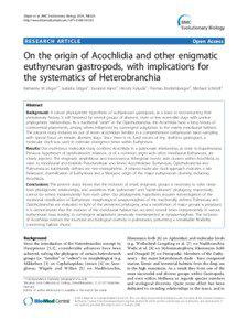 Jörger et al. BMC Evolutionary Biology 2010, 10:323 http://www.biomedcentral.com[removed]