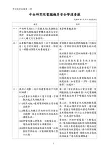 Microsoft Word - 中研資安01-12資安政策規範要點_981013_.doc