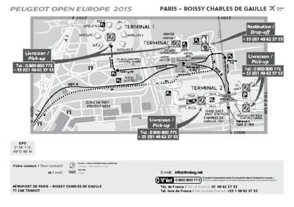 Paris Roissy Airport CDG Guide - Peugeot Leasing Locations
