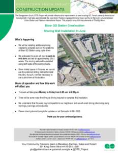 The Georgetown South (GTS) Project will provide infrastructure improvements to meet existing GO Transit ridership demand and future growth