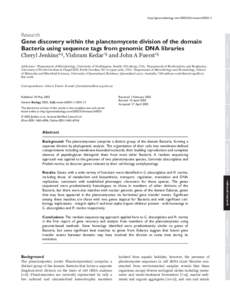 http://genomebiology.com[removed]research[removed]Research Cheryl Jenkins*§, Vishram Kedar†§ and John A Fuerst‡§