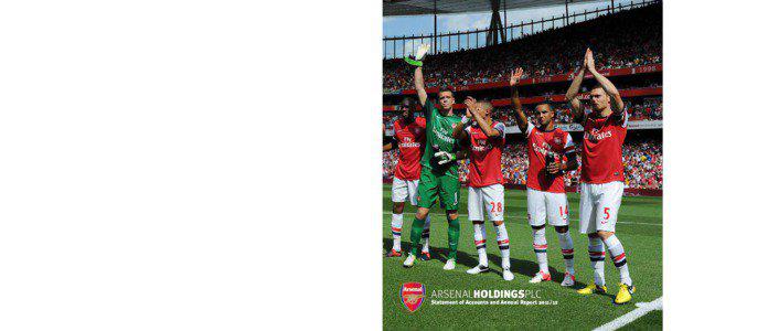 arsenalholdingsplc  Statement of Accounts and Annual Report[removed]