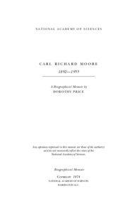 Richard Moore / Education in the United States / American film directors / Carl Richard Moore / Frank Rattray Lillie