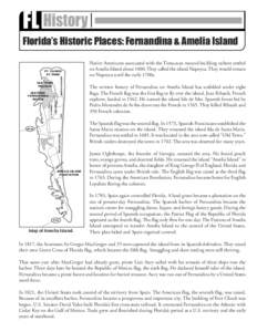 FL History  Early 1800s Florida’s Historic Places: Fernandina & Amelia Island