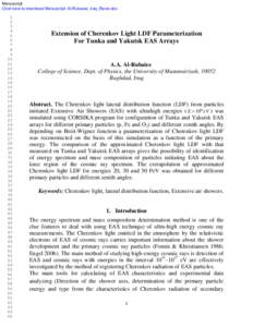 Manuscript Click here to download Manuscript: Al-Rubaiee_Iraq_Revis.doc 1 2 3