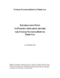 Law / Government / International law / Constitution of the Republic of Singapore Tribunal / Local Government Pecuniary Interest Tribunal of New South Wales / United Nations Dispute Tribunal / International criminal law / Ministry of Justice