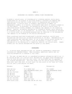 ANNEX D GUIDELINES FOR GEODETIC CONTROL POINT DESIGNATIONS A geodetic control point is a monumented or otherwise marked, survey point, established for the purpose of providing geodetic reference for mapping and charting 