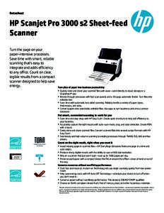 IPG AMS Scanjet Datasheet