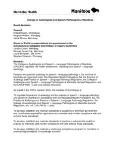 Audiology / Auditory system / Otology / Pathology / Canadian Association of Speech-Language Pathologists and Audiologists / Communicative disorders assistant / Medicine / Medical specialties / Speech and language pathology