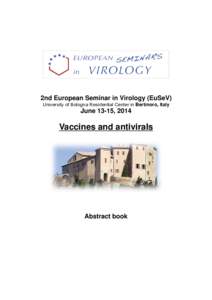 Abstract book 2nd European Seminar in Virology2_fin