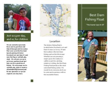 Fisheries / Fishing / Dresbach Township /  Winona County /  Minnesota