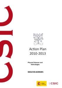 Action Plan[removed]Physical Sciences and Technologies  EXECUTIVE SUMMARY