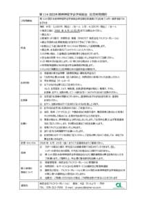 第 114 回日本精神神経学会学術総会 託児利用規約 ご利用資格 第 114 回日本精神神経学会学術総会参加者を保護者とする生後 3 ヵ月～就学前までの お子さま 有料 半