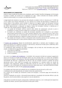CENTRO DE FORMAÇÃO GASPARD MONGE ASSOCIAÇÃO DOS PROFESSORES DE DESENHO E GEOMETRIA DESCRITIVA Rua de Santa Catarina n.º º andar - SalaPorto Telemóvel: E-mail: 