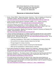 Microsoft Word - Resources on Coaches.doc