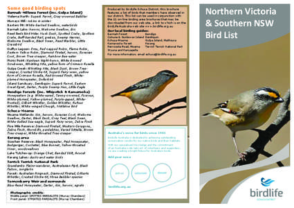 Sibley-Monroe checklist 12 / Canning River Regional Park / States and territories of Australia / Rufous / Geography of Australia