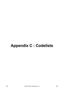 Appendix C : Codelists[removed]NCTS Phase 4 Appendix C.xls