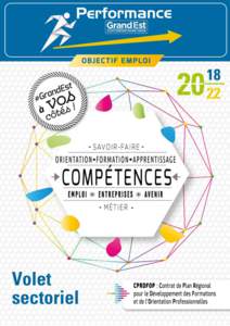 Fiches sectorielles C.P.R.D.F.O.P  Préambule MàJLa démarche Contrat d’Objectif Territorial (COT) a été engagée en 2016 sur 8 secteurs professionnels ou