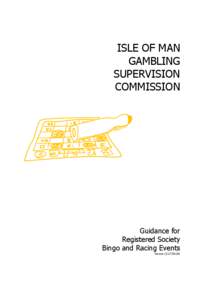 ISLE OF MAN GAMBLING SUPERVISION COMMISSION  Guidance for