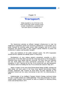 251  Chapter 13 Transport Widely regarded as one of the best in the