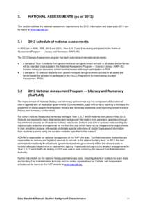 Mathematics education / Programme for International Student Assessment / Numeracy / Australian Council for Educational Research / Literacy / Test / My School / Achievement Improvement Monitor / Education / Knowledge / NAPLAN