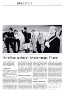 BELLEVUE  Tages-Anzeiger · Freitag, 14. März 2008 BILD PD/MARCO ZANONI