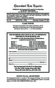 Appeal / Brisbane / Law report / Law / Legal research / Court of Disputed Returns