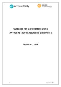 Microsoft Word - Guidance for Users of AA1000AS_2008_ Assurance Statements.doc