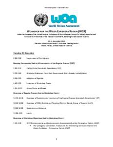 Microsoft Word - WOA WCR Workshop Provisional Agenda 2.docx