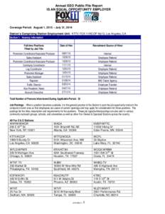 2009 EEO Report - WMDT[removed]DOC