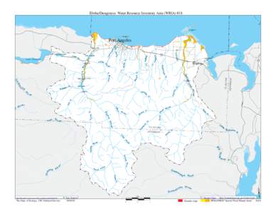 Elwha/Dungeness Water Resource Inventory Area (WRIA) #18 JE Dungeness Ediz Hook