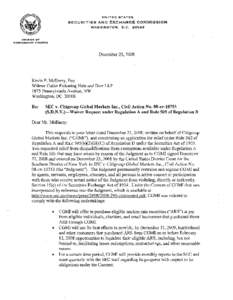 Division of Corporation Finance No-Action Letter: Citigroup Global Markets Inc.