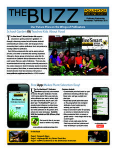 BUZZ  THE Pollinator Partnership Newsletter, Fall/Winter 2011