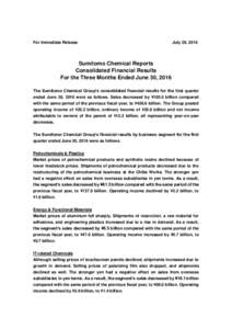 Japanese yen / Chemical industry / Sumitomo Chemical / SABIC