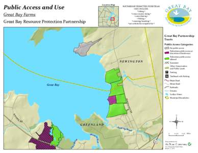 Great Bay Farms  Great Bay Resource Protection Partnership PARTNERSHIP PERMITTED PEDESTRIAN USES INCLUDE: