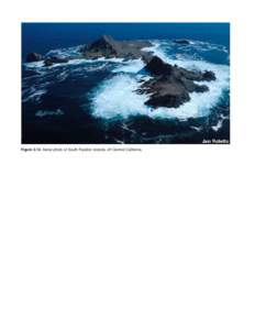 Aerial photo of South Farallon Islands, off Central California.