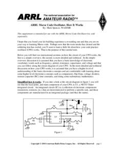 Microsoft Word - Morse Code Oscillator how it works.doc