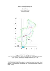 1 THE DOWNSTREAM IMPACT1 David Turton African Studies Centre University of Oxford