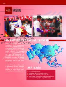 ASIA  ASIA HIV PREVENTION & CARE AT ITS FINEST Nowhere can AIDS Healthcare