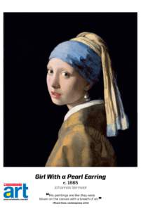 Girl With a Pearl Earring  cJohannes Vermeer  www.scholastic.com/art