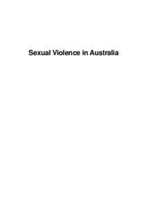 Sexual violence in Australia