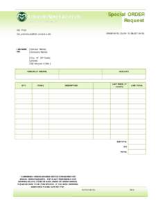 Purchase order (Blue Gradient design)