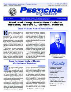 Health / Restricted use pesticide / Federal Insecticide /  Fungicide /  and Rodenticide Act / Pesticide / Food Quality Protection Act / Worker Protection Standard / Integrated pest management / Chlorpyrifos / Pesticide misuse / Pesticides / Environment / Agriculture