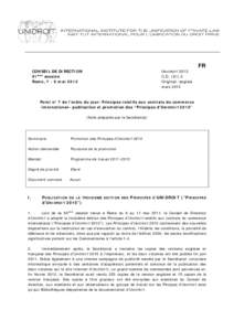 Microsoft Word - CD_91_ 3 - Principes sur les contrats du commerce international.doc