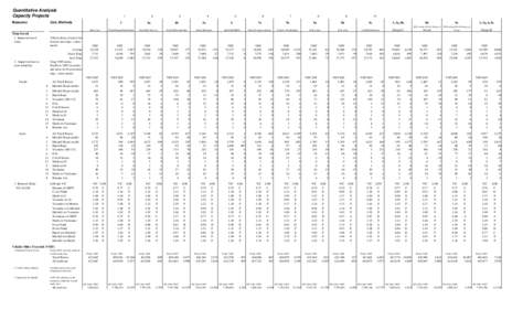 Quantitative Analysis Capacity Projects Measures 1