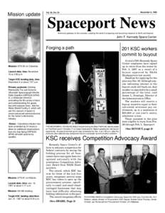 Mission update  December 6, 1996 Vol. 35, No. 24